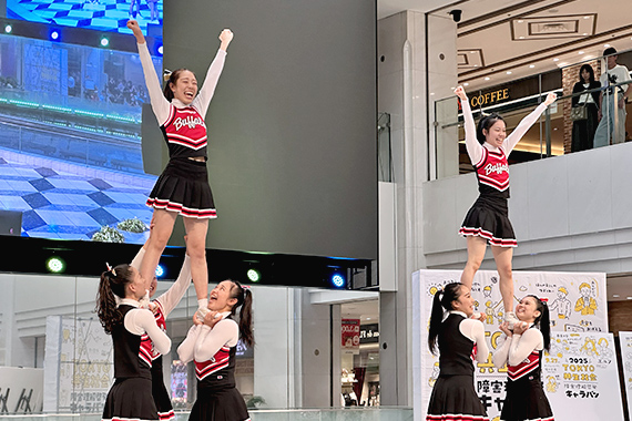 Teikyo University Cheerleading Club Promotes Inclusion at the 2025 Tokyo Coexistence Society Disability Awareness Caravan